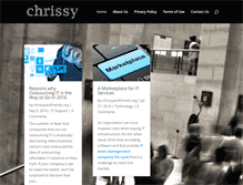 Tablet Screenshot of chrissyandfriends.org